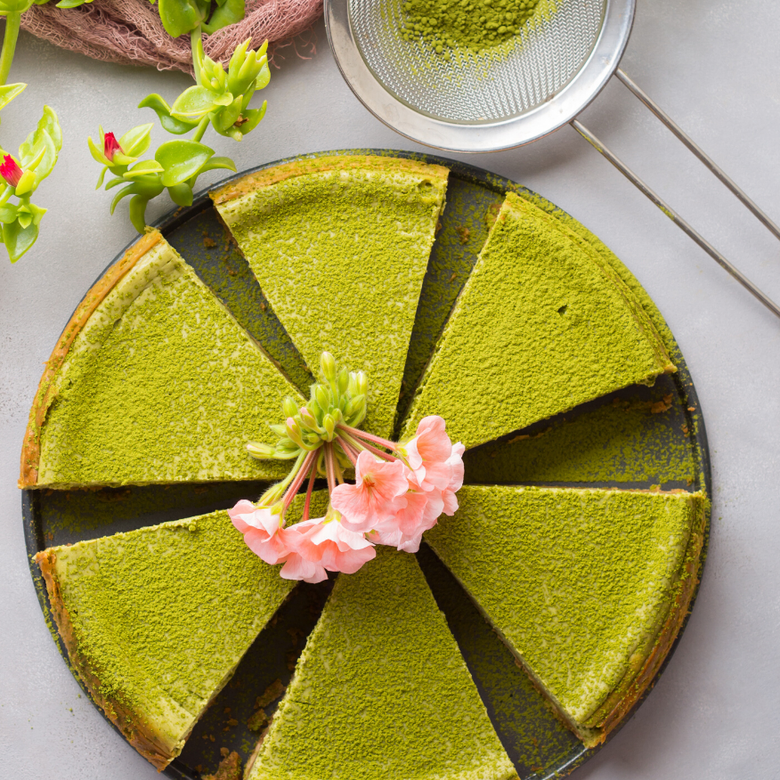 Recipe: Matcha Cheesecake with Ginger infusion by AntiOxi