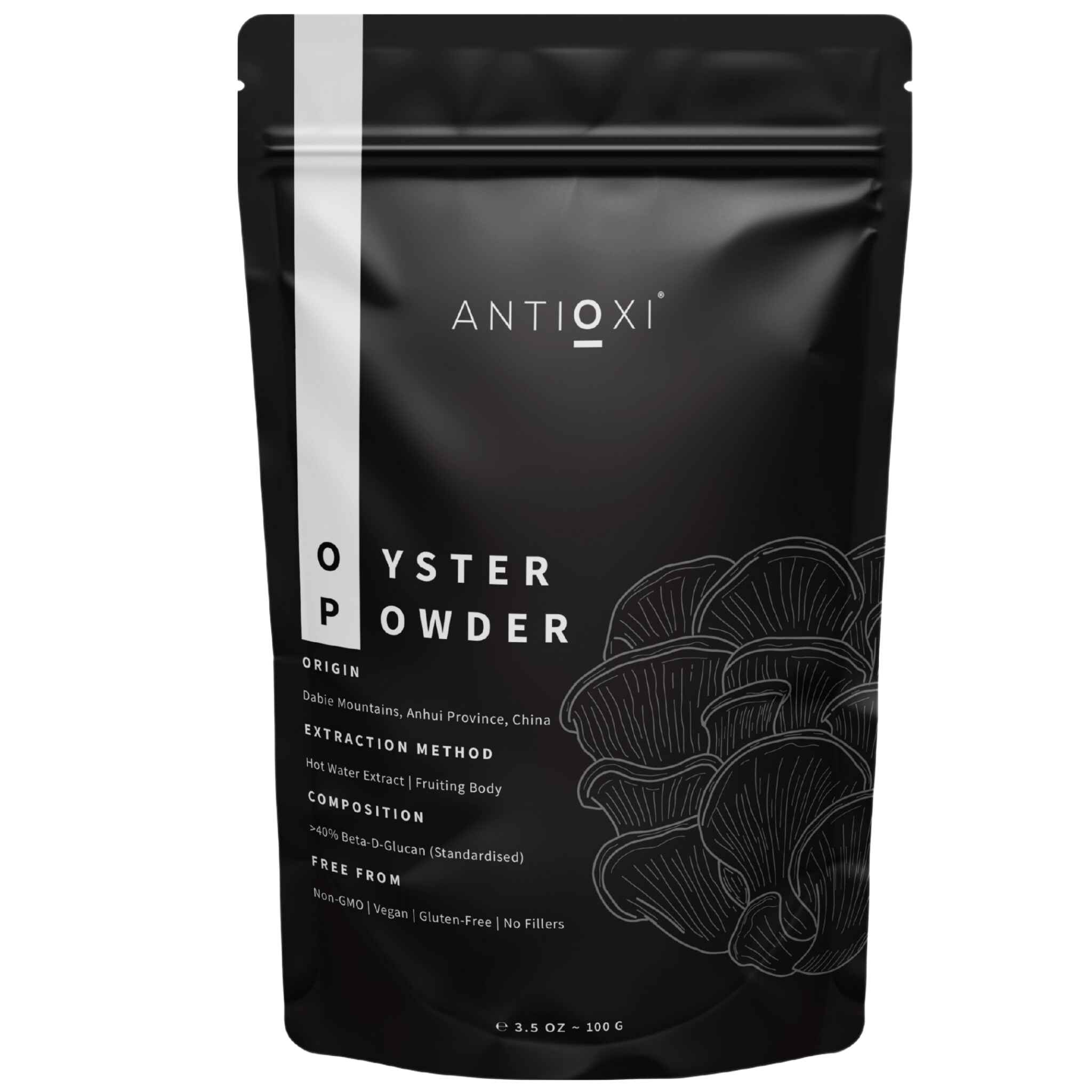 oyster mushroom supplement powder