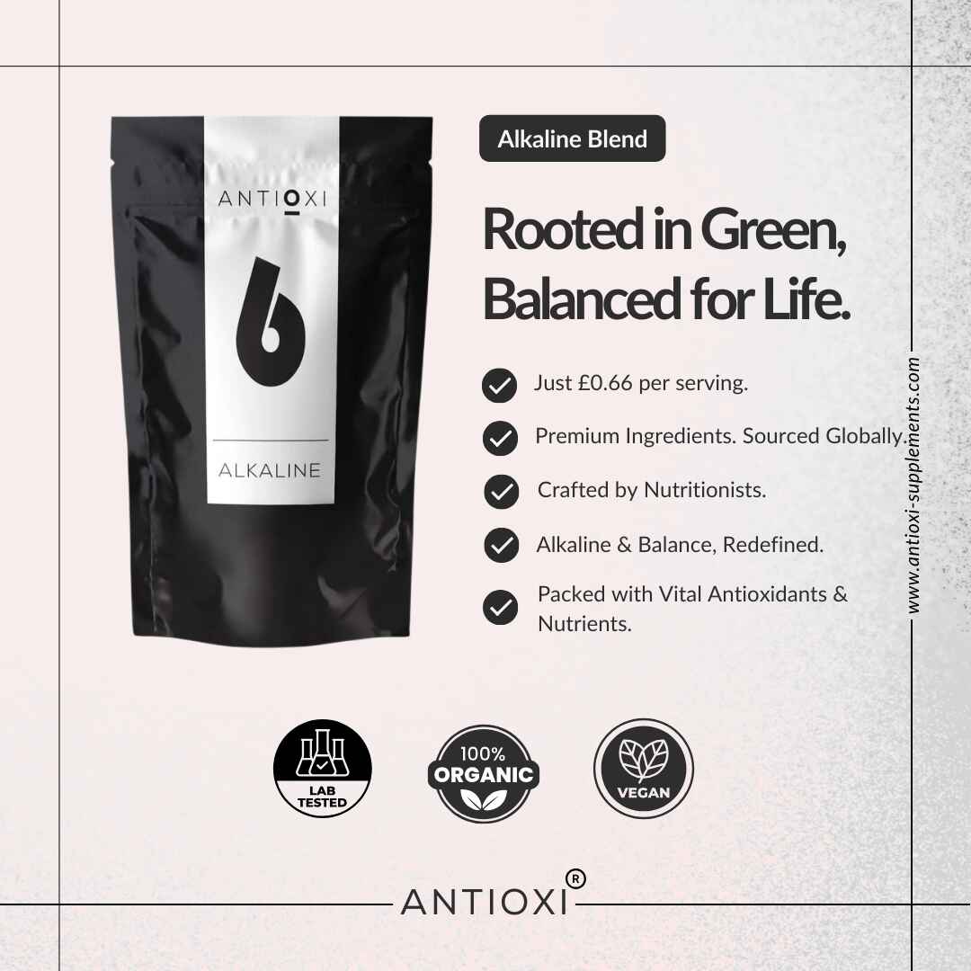 Alkaline Greens Powder Blend