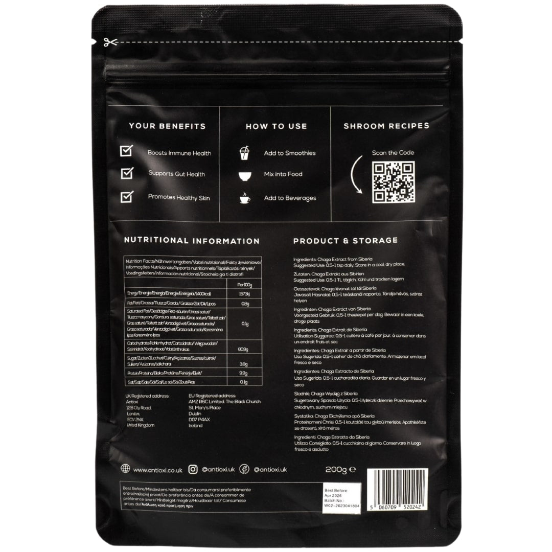 Chaga (Inonotus obliquus)