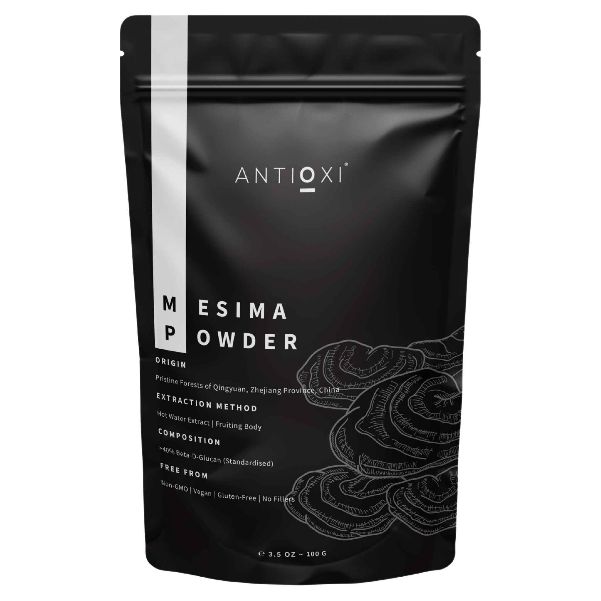 antioxi mesima mushroom powder supplement