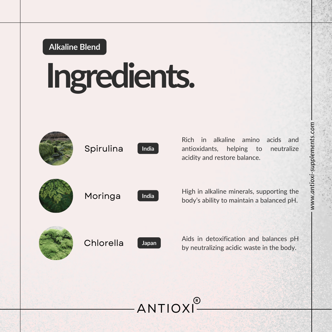 Alkaline Greens Powder Blend
