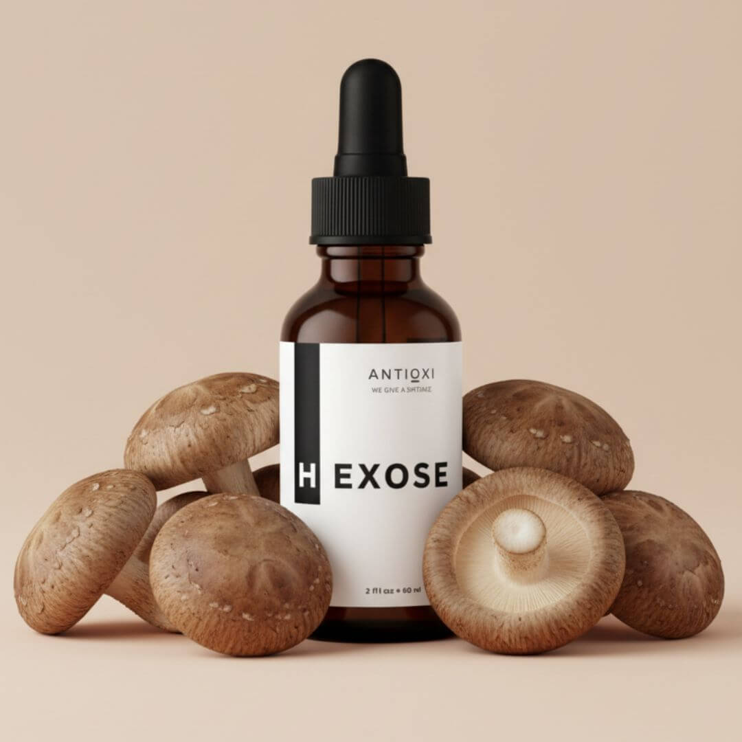 antioxi ahcc hexose mycelium mushroom tincture