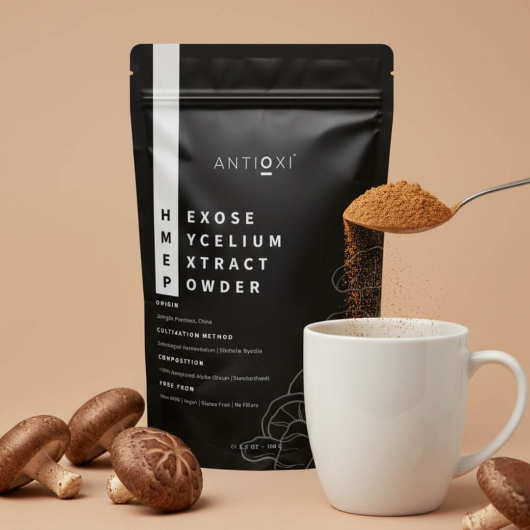 antioxi ahcc mushroom supplement