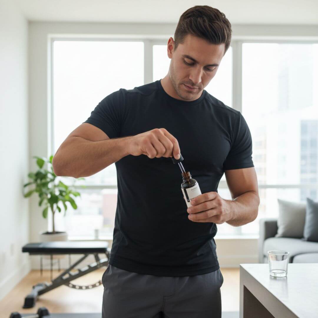 antioxi cordyeps mushroom tincture dropper