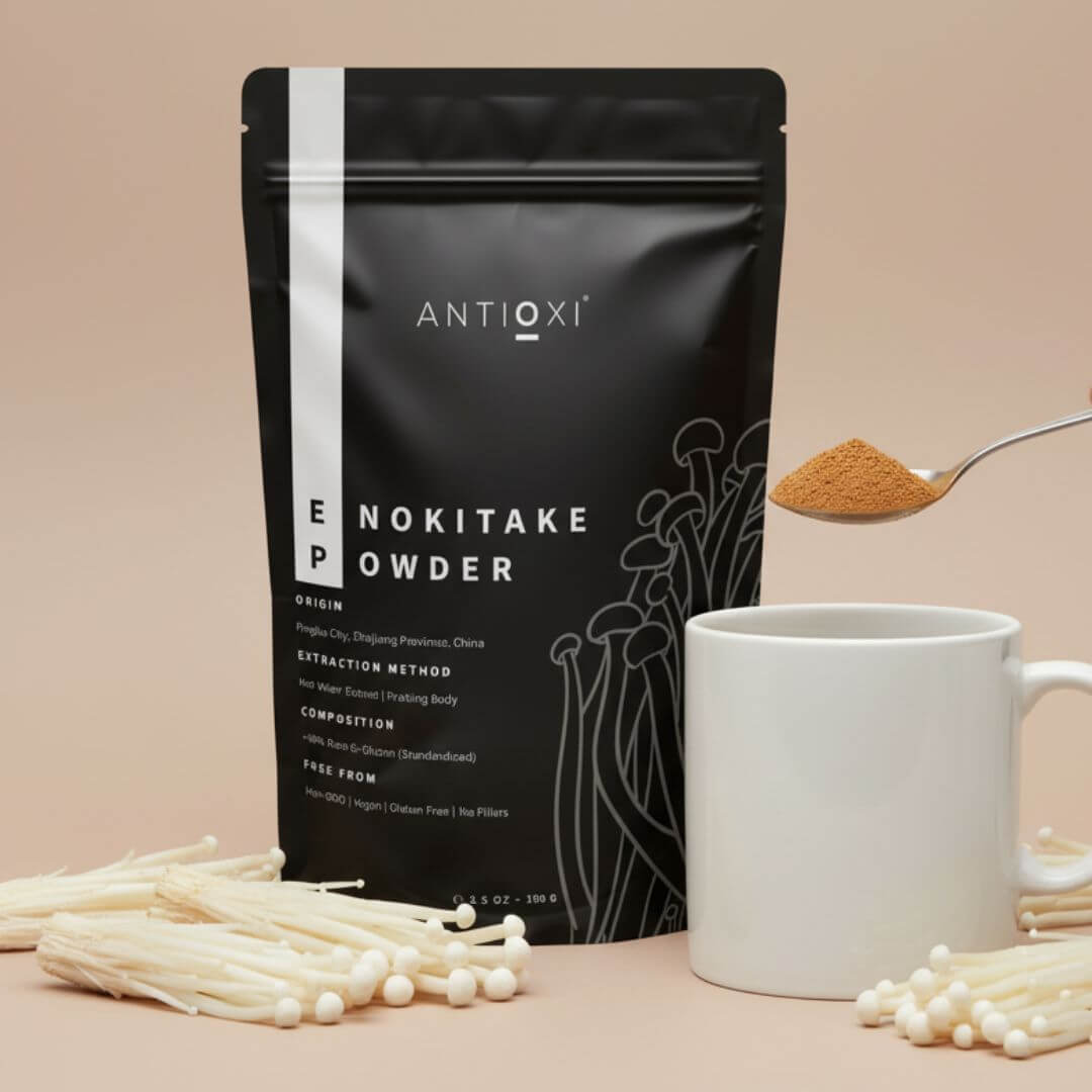 antioxi enokitake mushroom supplement