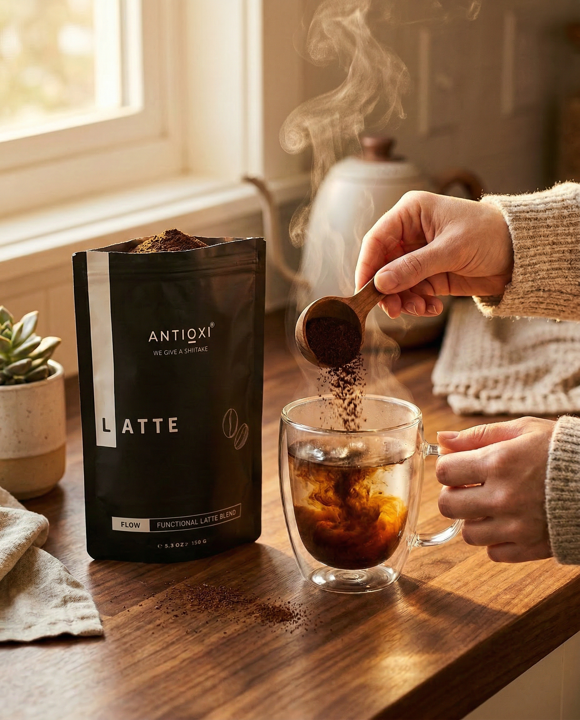 Functional Mushroom Latte | Flow