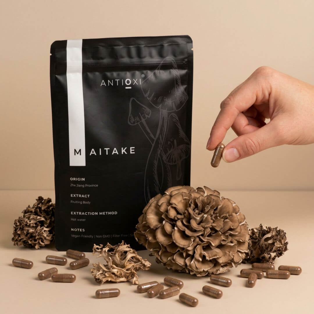 antioxi maitake mushroom capsules