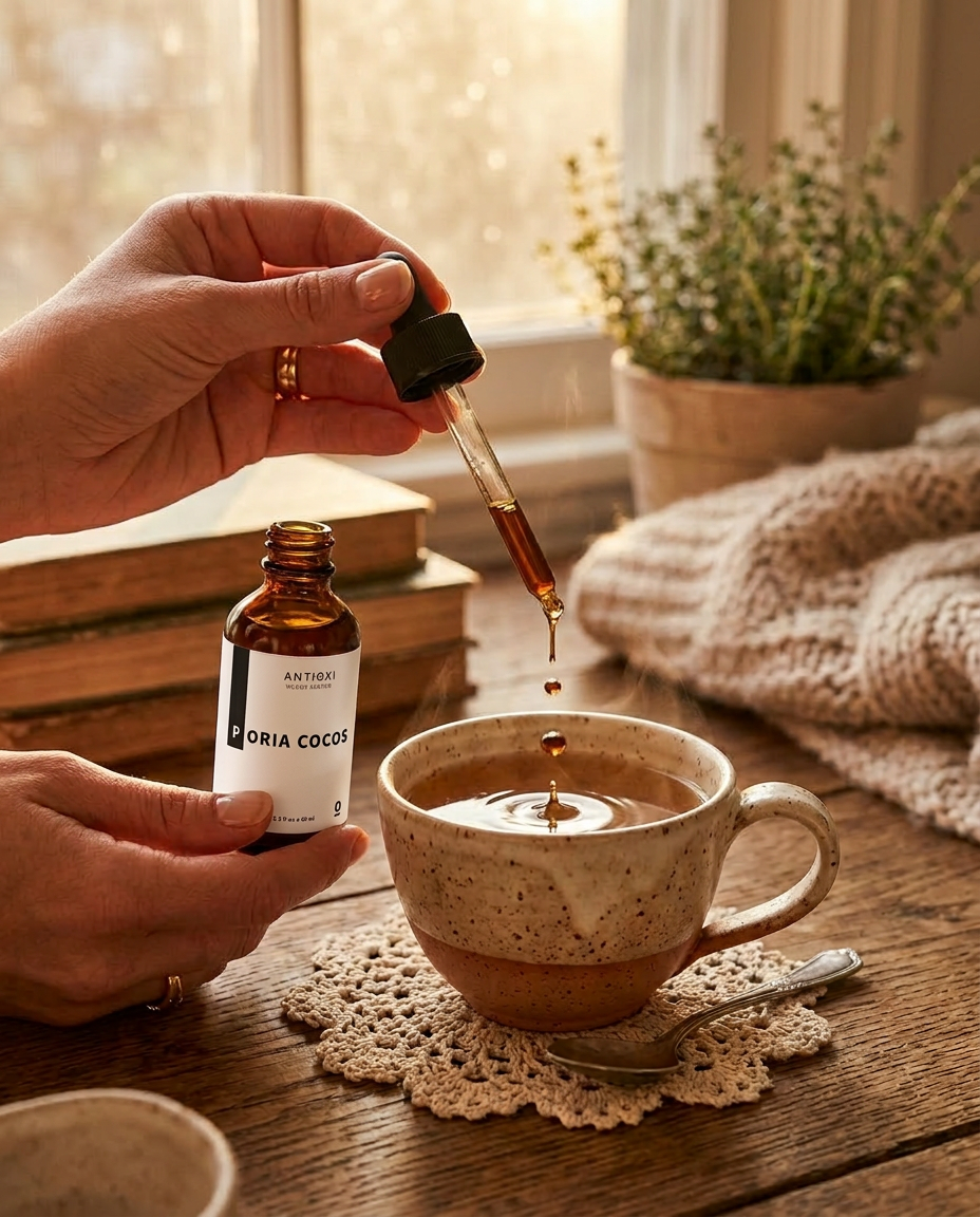 antioxi poria cocos tincture cup