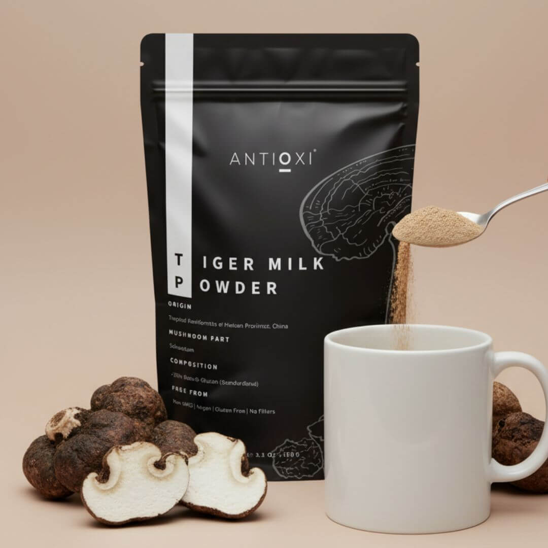 antioxi tiger milk mushroom supplement