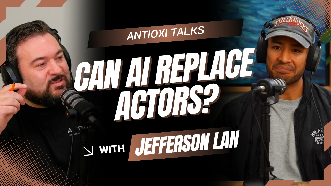 Can AI REALLY Replace Human Actors? Jefferson Lan on AI & the Future of Film Ep.(13)