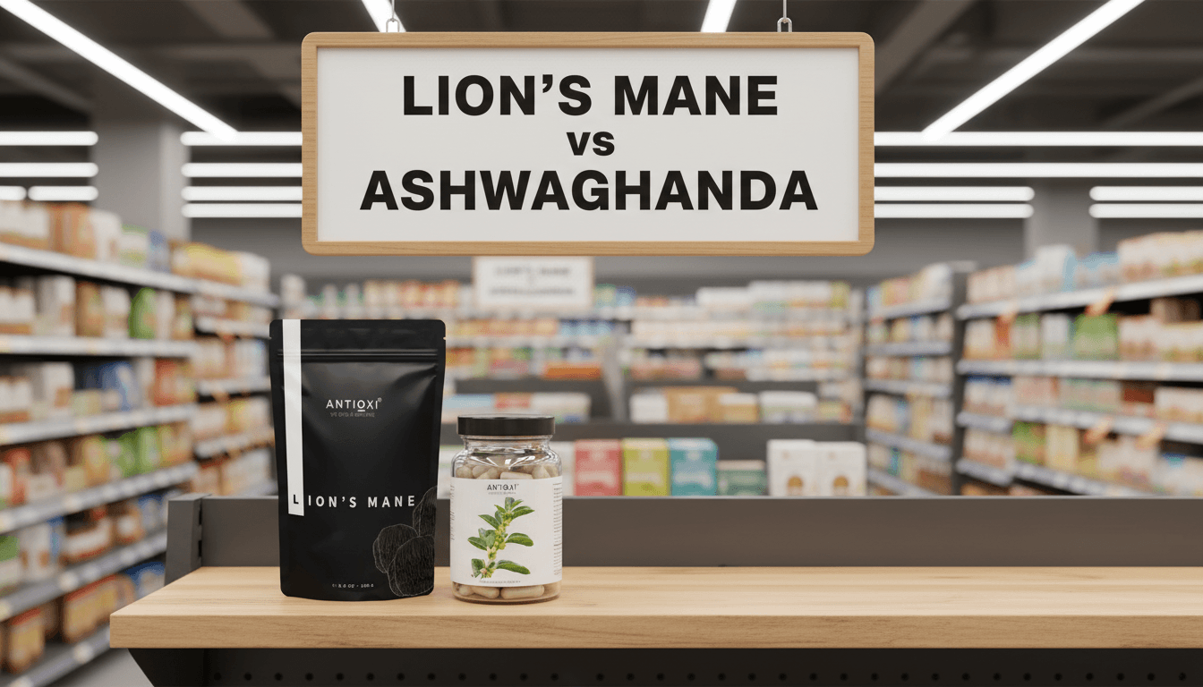 Lion's Mane vs Ashwagandha: Which Should You Take?