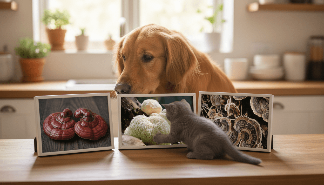 What are the Top 5 Functional Mushrooms for Pets?