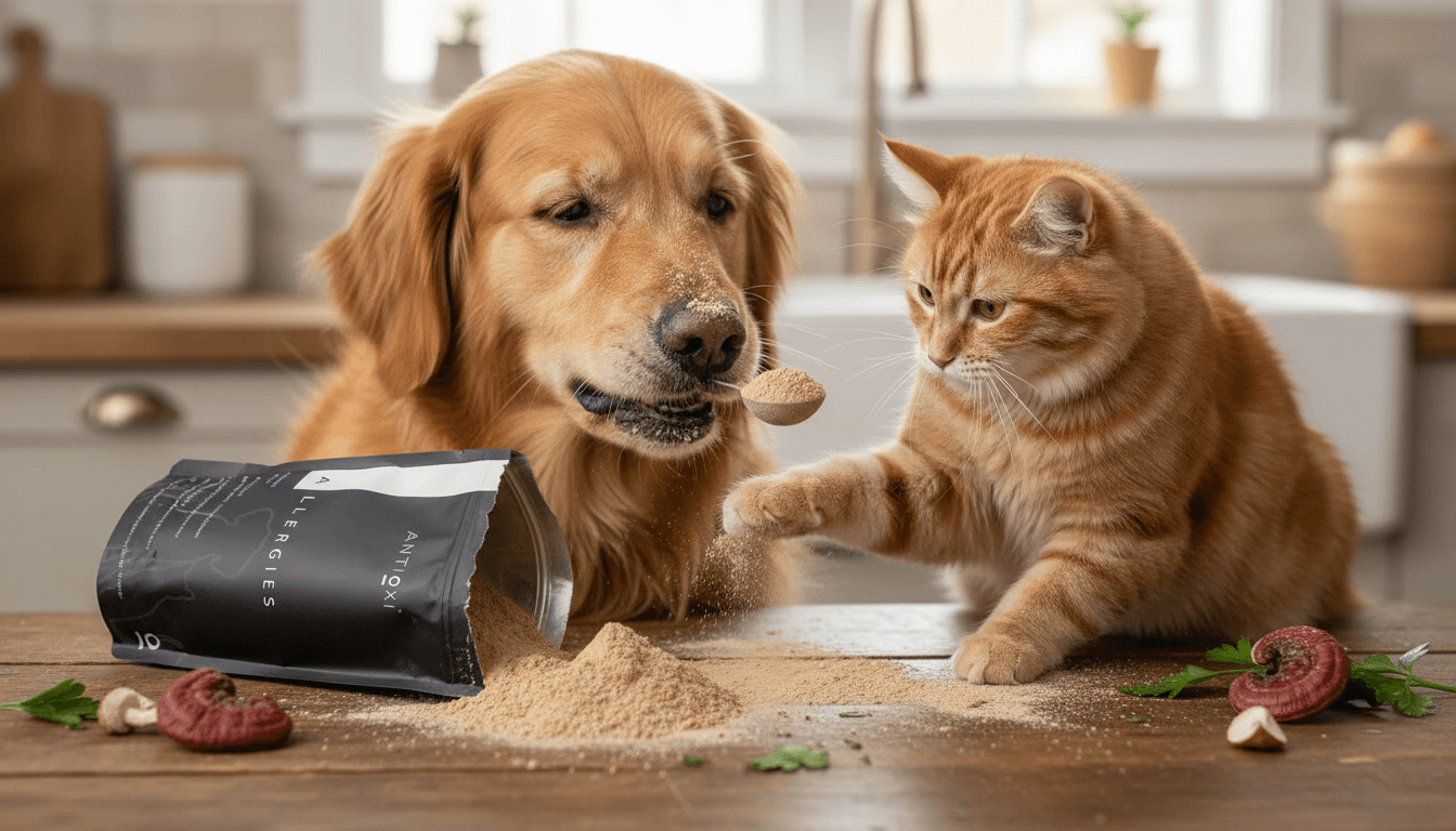 How to Calculate Mushroom Dosage for Dogs & Cats