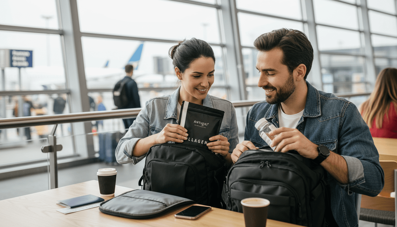 Can I Travel with Antioxi Mushroom Supplement Products?