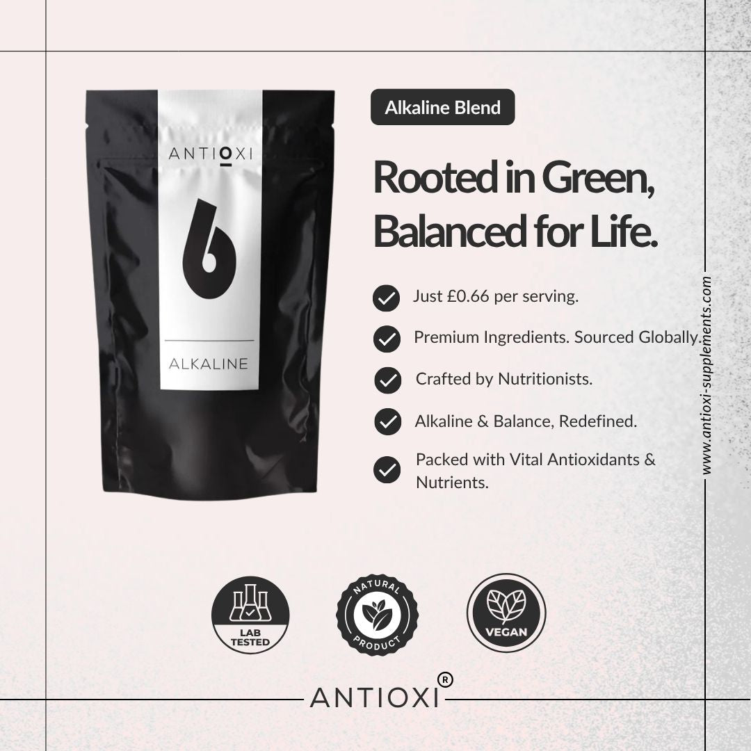 Alkaline Greens Powder Blend