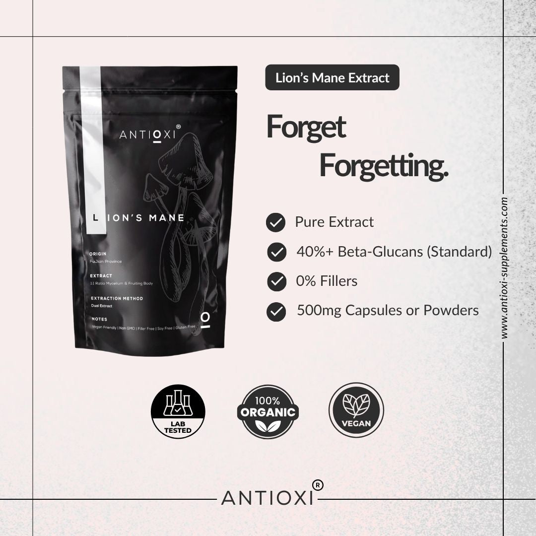 antioxi lions mane quality