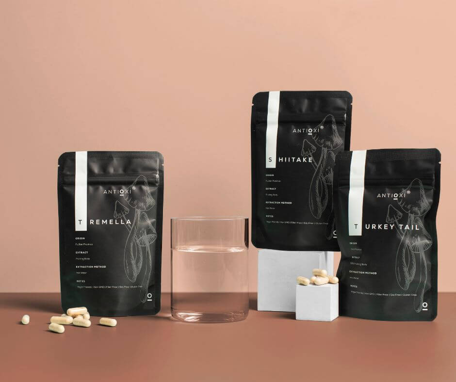 Antioxi mushroom supplements