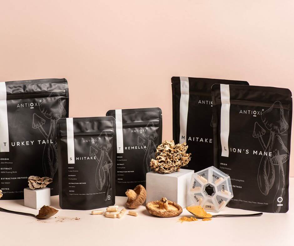 Antioxi mushroom supplements