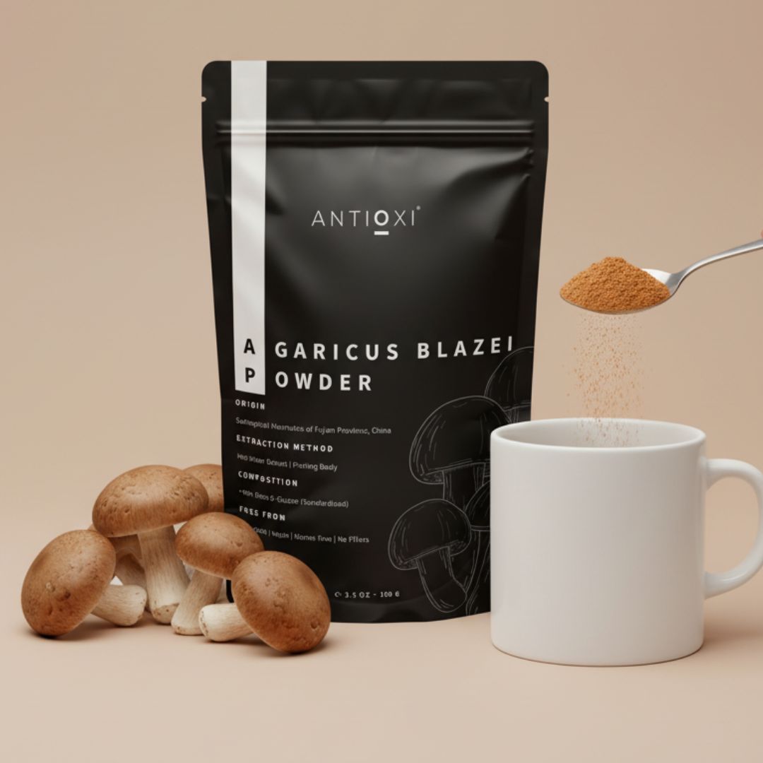 antioxi agaricus blazei mushroom supplement