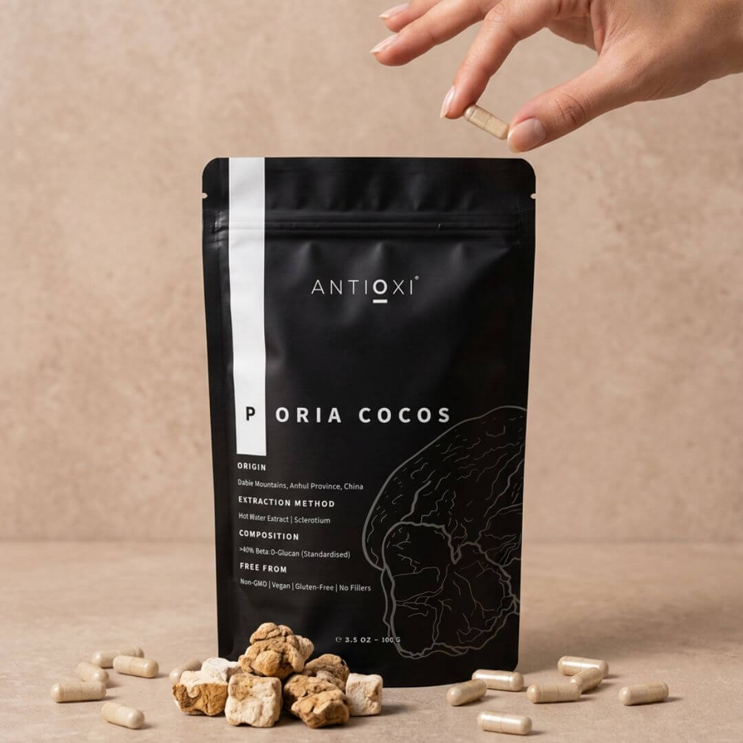 Antioxi poria cocos mushroom capsules