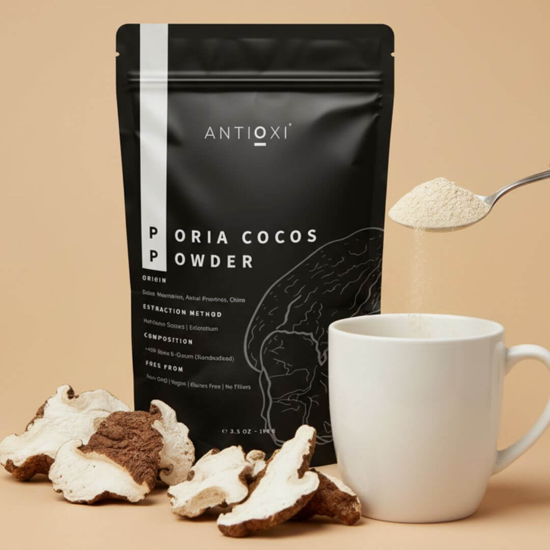 antioxi poria cocos mushroom supplement